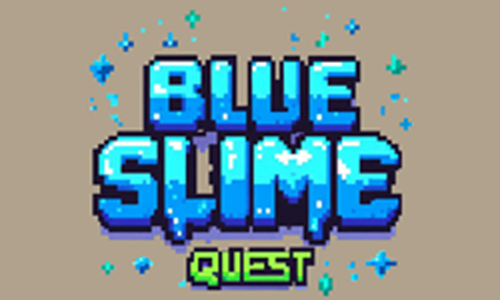 Blue Slime Quest Game.