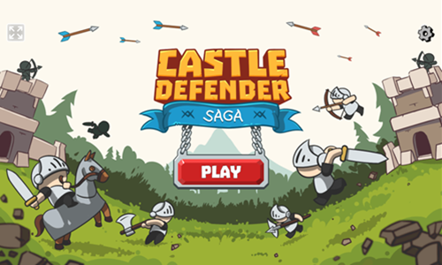 Castle Defender Saga Game.