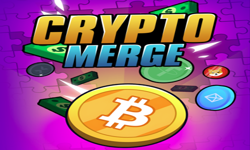 Crypto Merge Game.