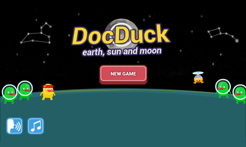 DocDuck Earth, Sun, and Moon Game.