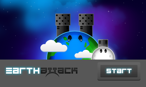 Earth Attack Game.