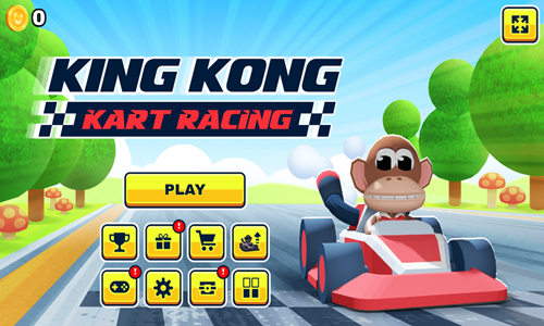 King Kong Kart Racing Game.