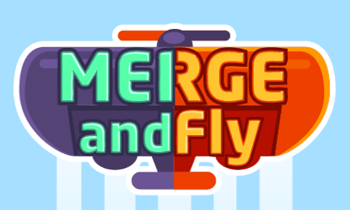 Merge and Fly Game.