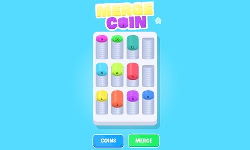 Merge Coin Game.