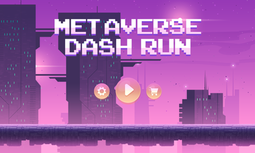 Metaverse Dash Run Game.