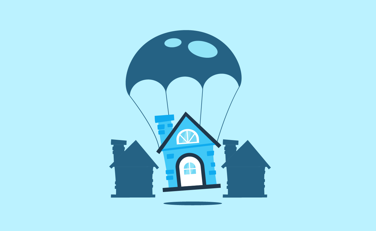 House with a Parachute.