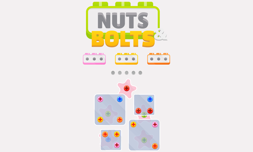 Nuts And Bolts Screw Puzzle Game.