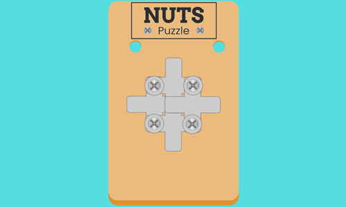 Nuts Puzzle Game.