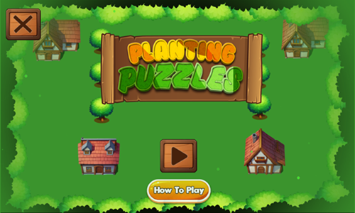 Planting Puzzles Game.