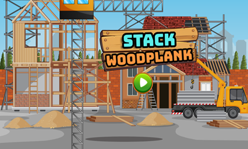 Stack Wood Planks Game.