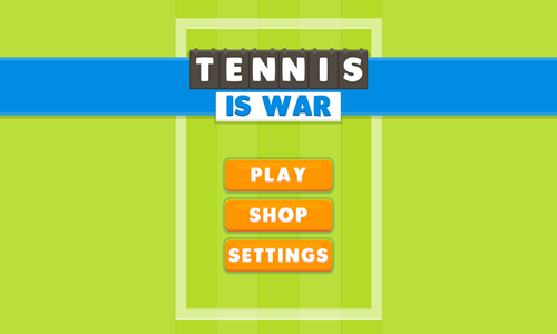 Tennis is War Game.